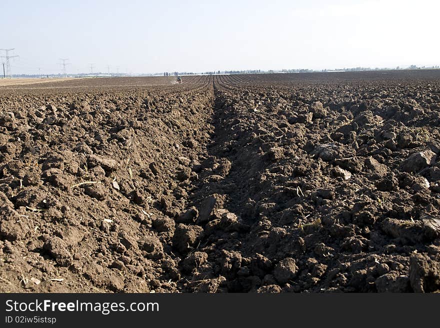 Black land Cultivated and Plowed. Black land Cultivated and Plowed