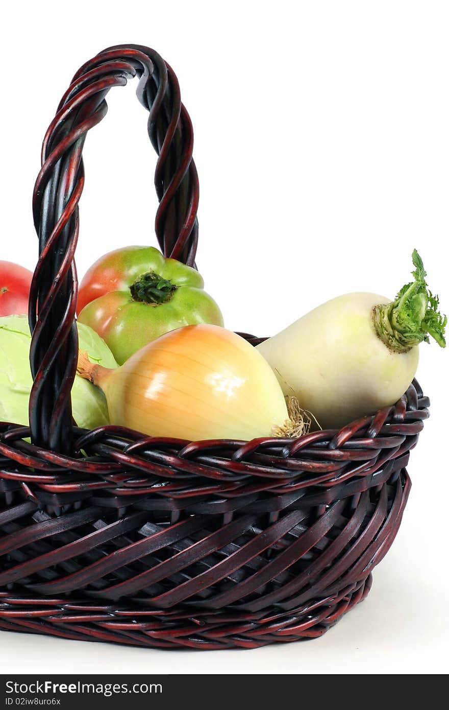 Basket With Vegetables