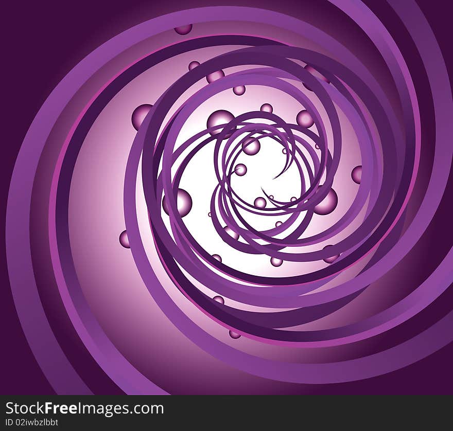 Background with spiral