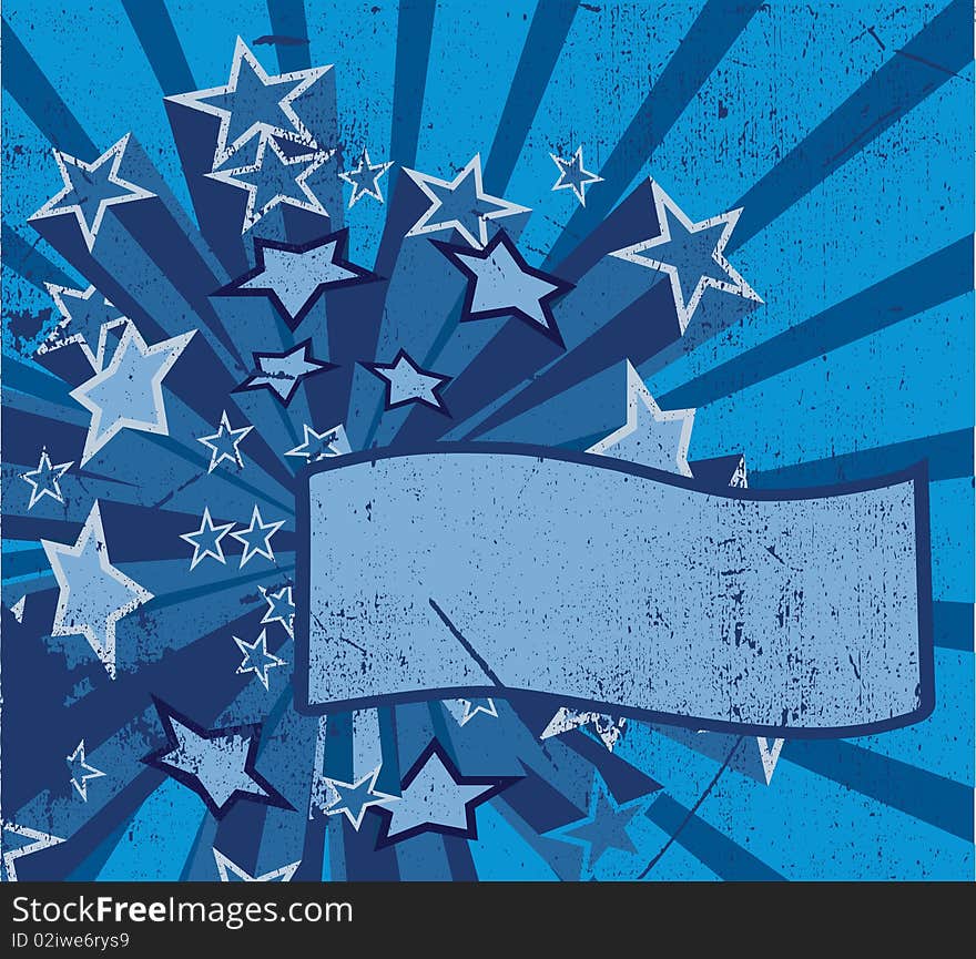 Abstract background with stars. Abstract background with stars.