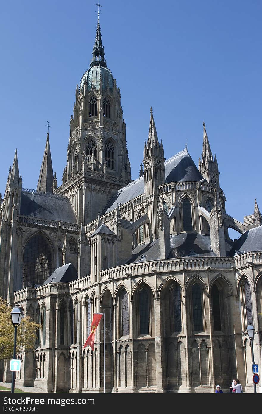 Notre dame de Bayeux, France