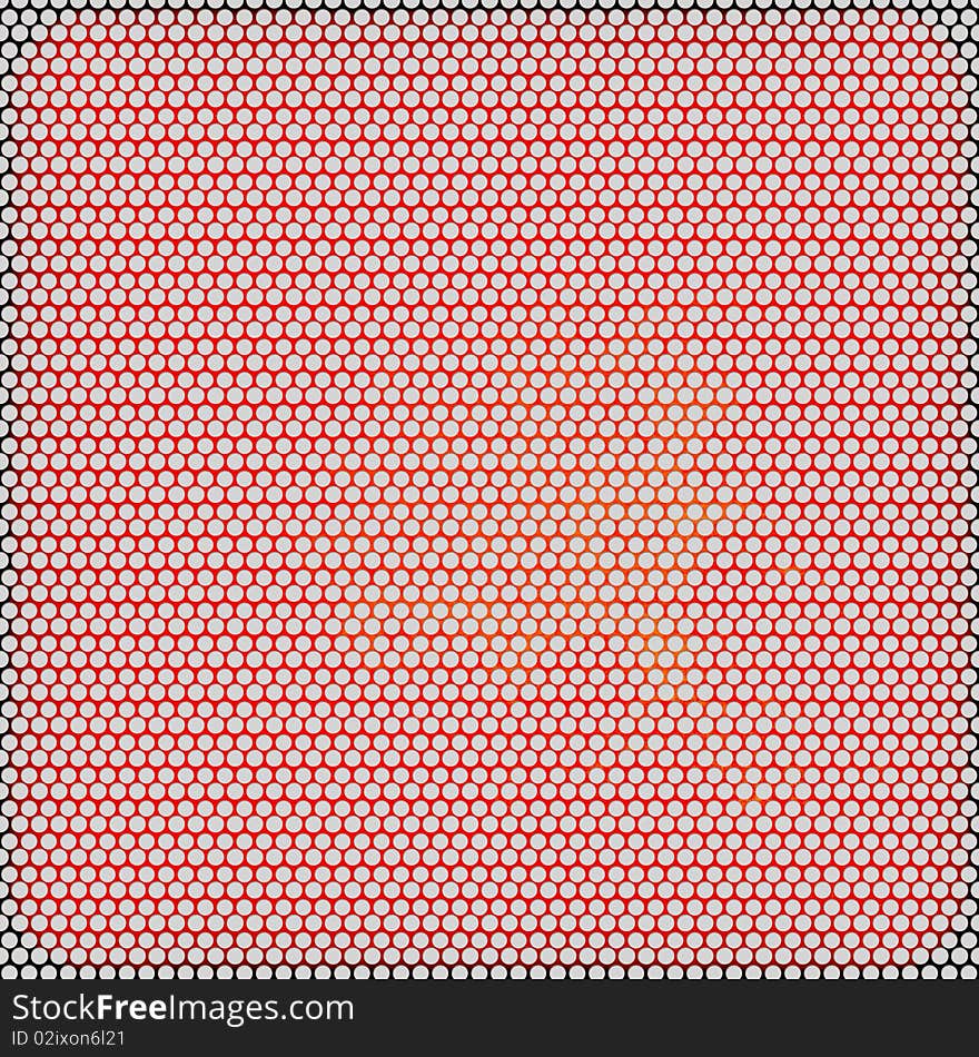 Red background in the form of a grid