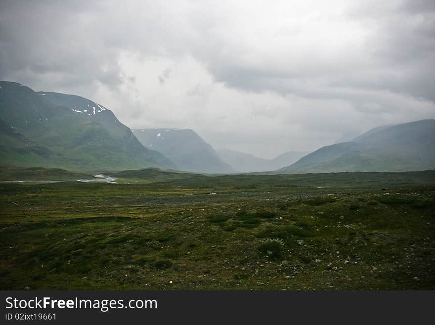 A hiking trip in the mountains of Kiruna (Sweden). A hiking trip in the mountains of Kiruna (Sweden).