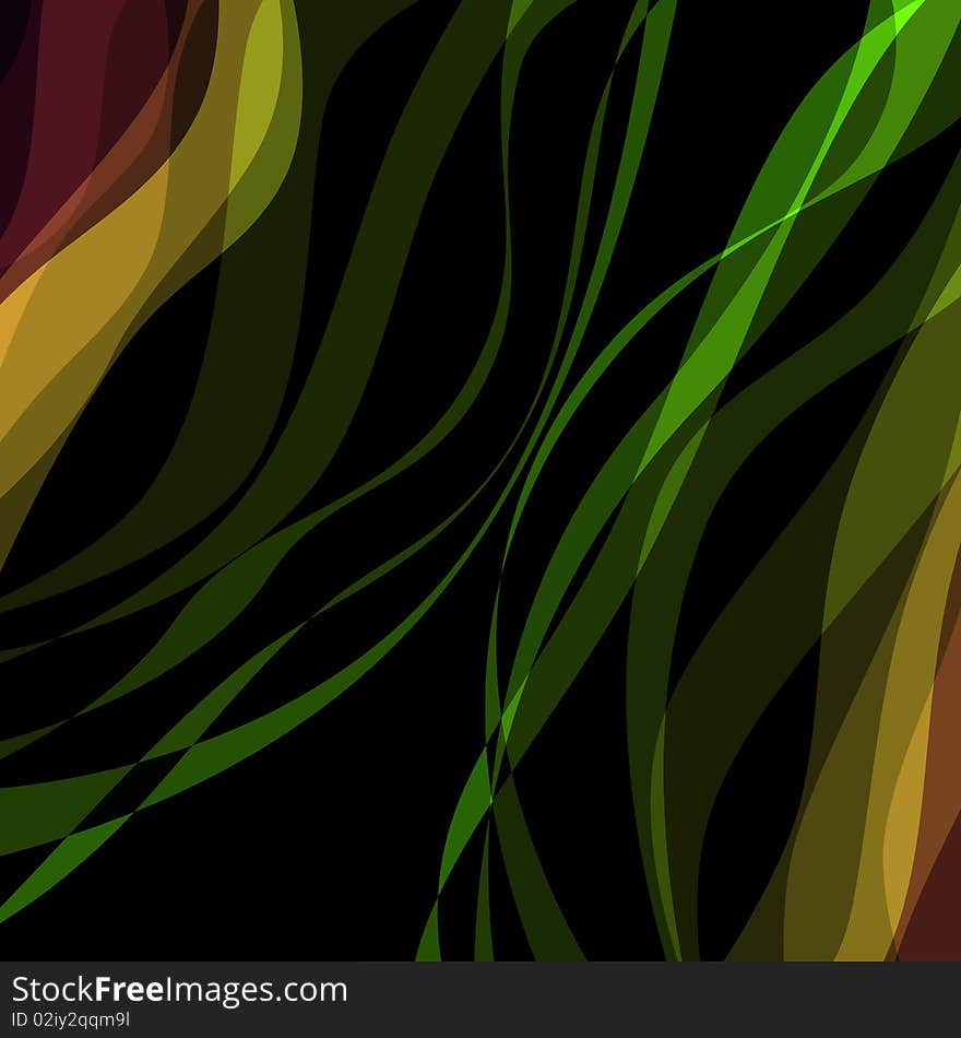 Abstract background illustration in dark colors