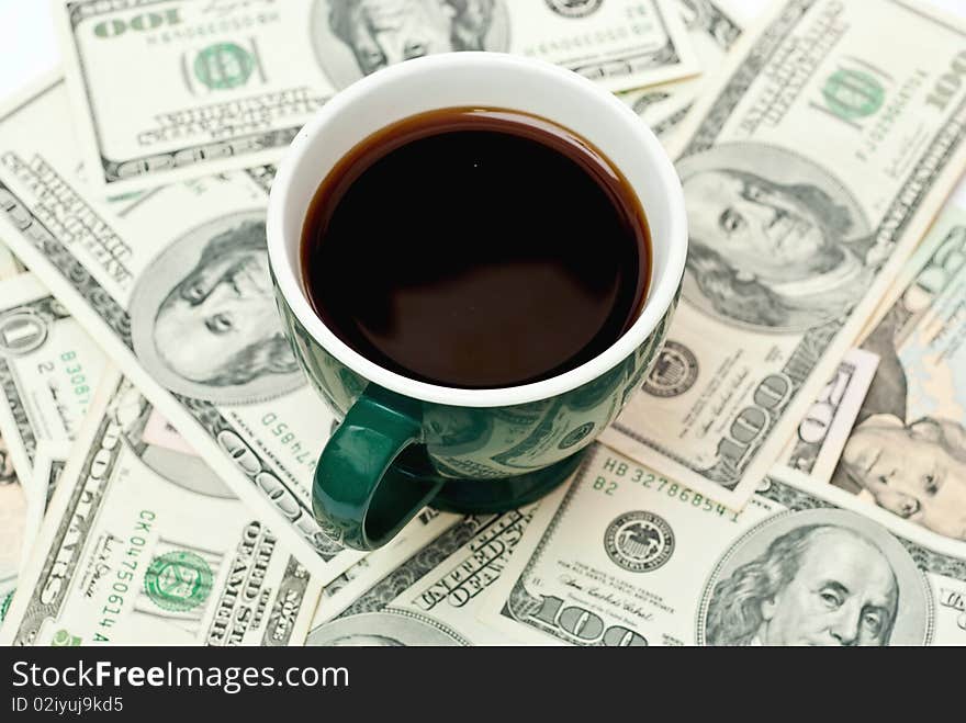 Coffee and money