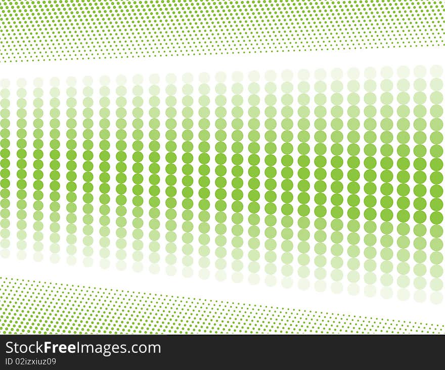 Vector abstract background of the circles