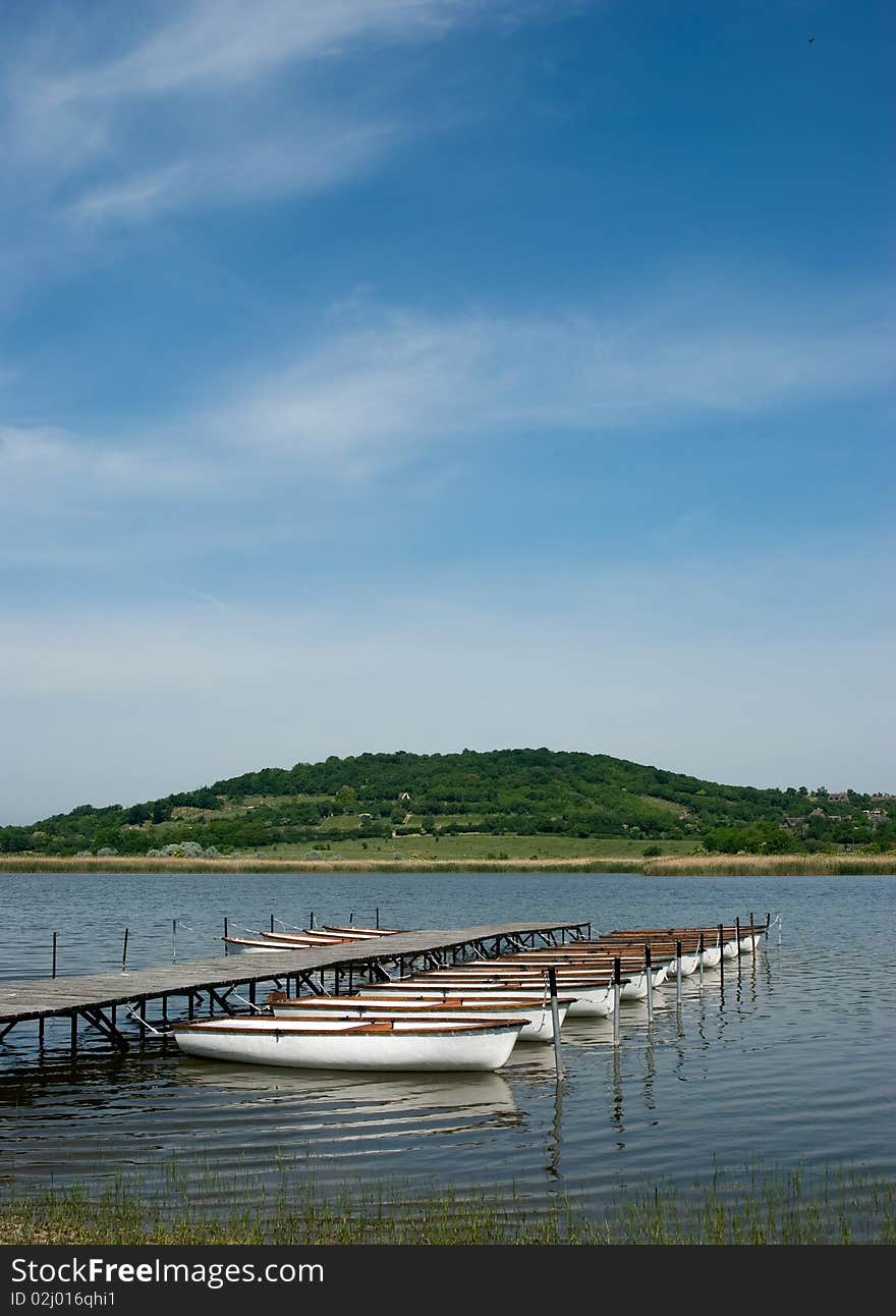 Blue landscape