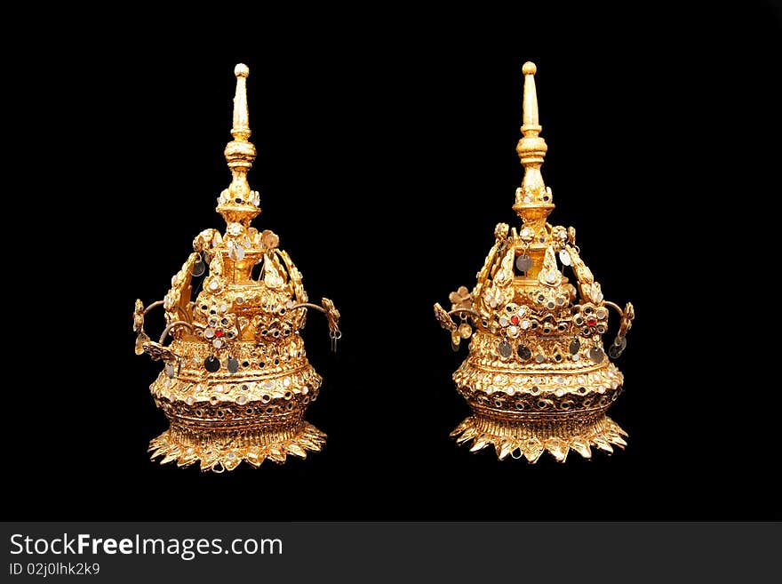 Accessories for traditional Thai dancer