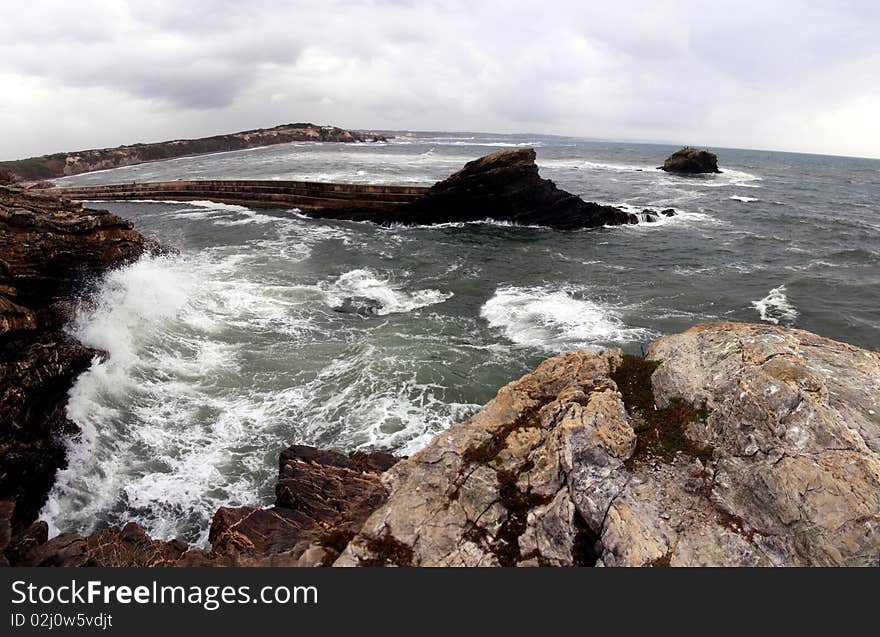 Furious waves