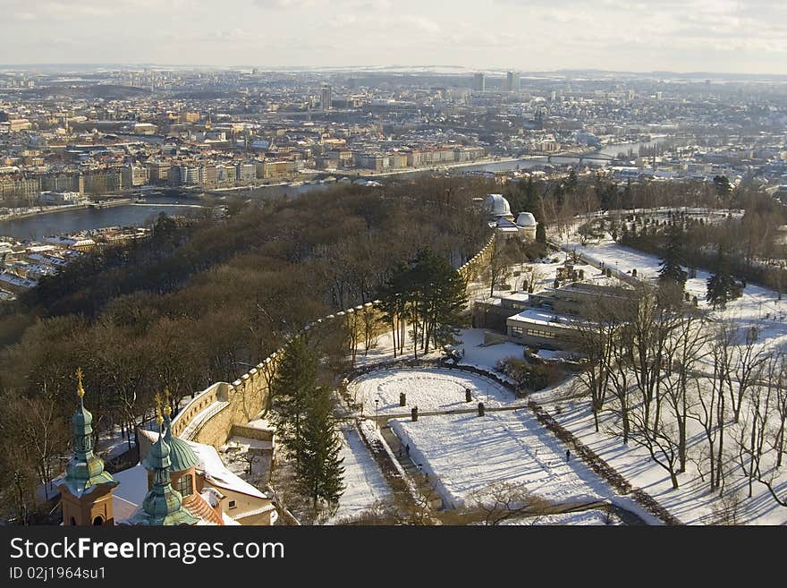 View From PetÅ™Ã­n In Prague