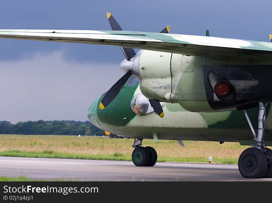 Lockheed c-130 Hercules are a plane of the military transport. Lockheed c-130 Hercules are a plane of the military transport