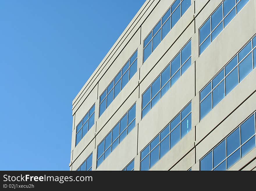 A office building exterior view