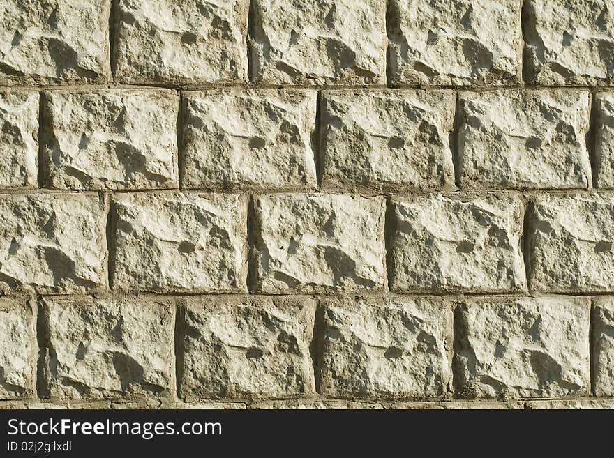 Aged brick wall texture