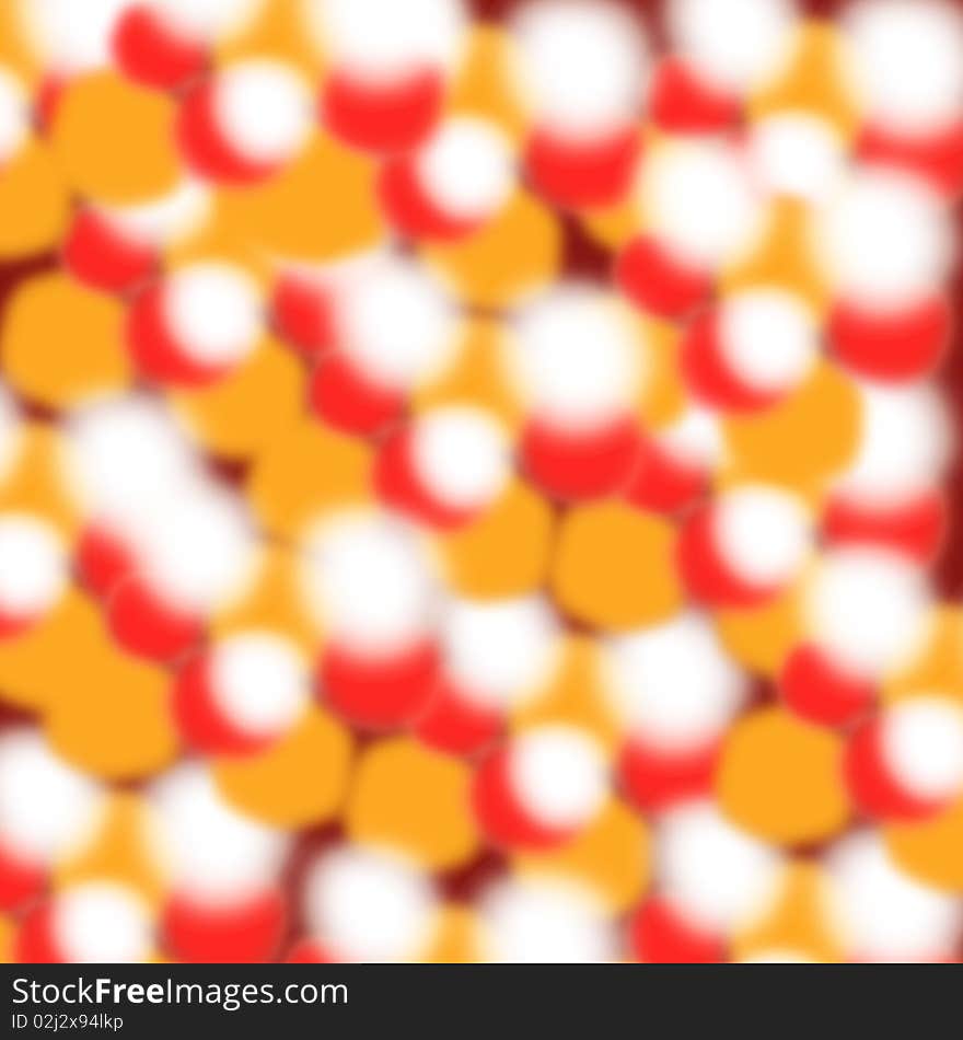 Background of sparkling and blurring white, red and orange dots. Background of sparkling and blurring white, red and orange dots.