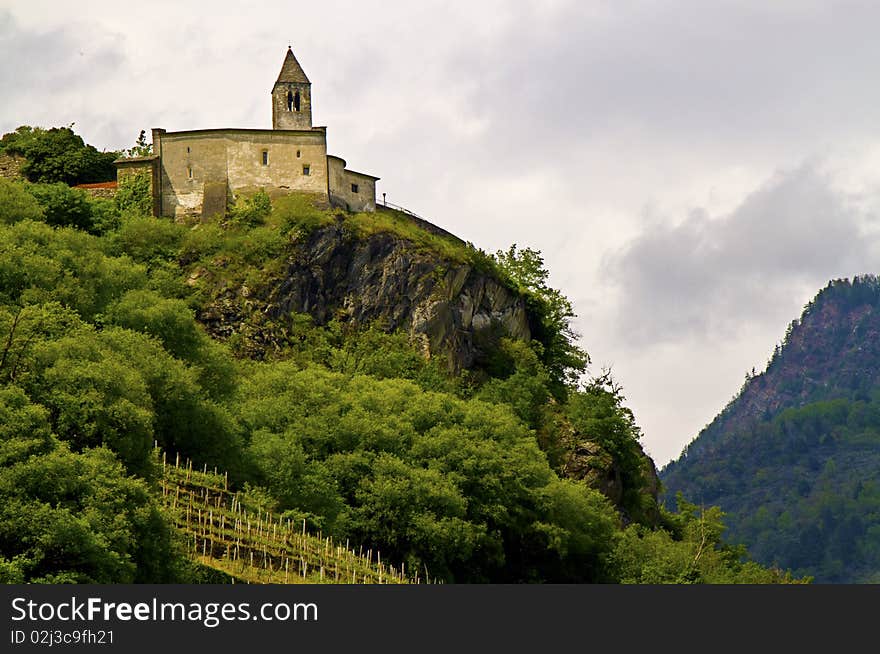 Church in the mountains