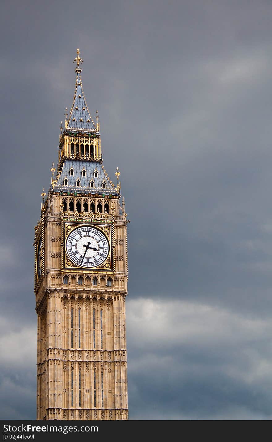 The Big Ben clock in London