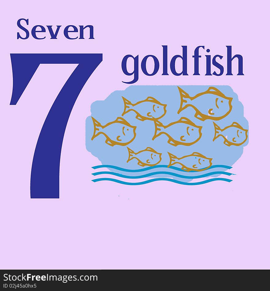 Seven Goldfish