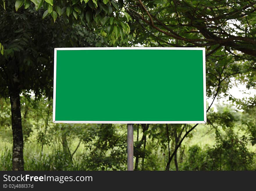 Sign With Clipping Path