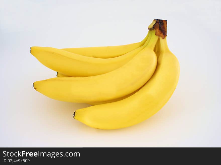 Bananas on a isolated background