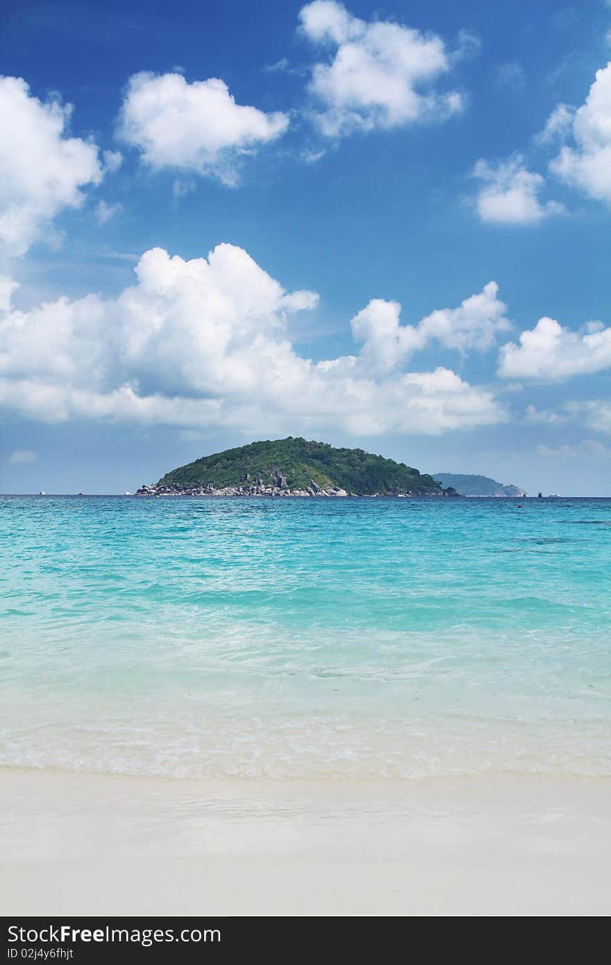 Beautiful beach on Vacation.Similan island Thailand. Beautiful beach on Vacation.Similan island Thailand