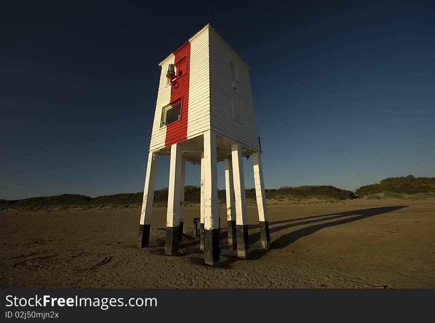 Wooden lighthouse