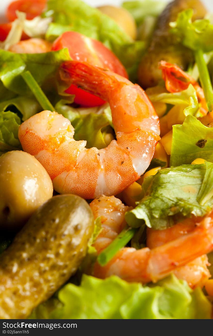 Shrimps Salad