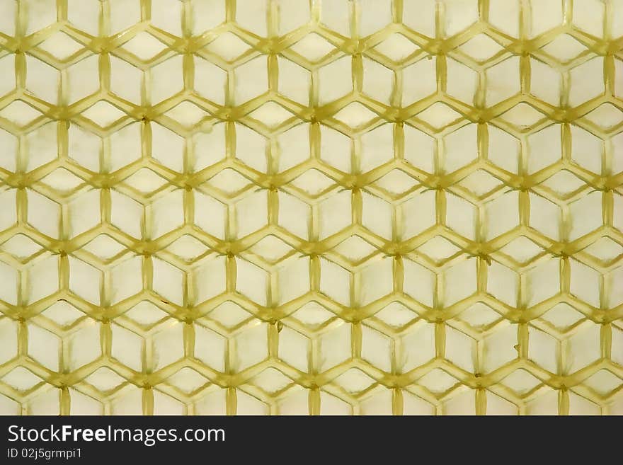 Grunge wax honeycomb background or wallpaper