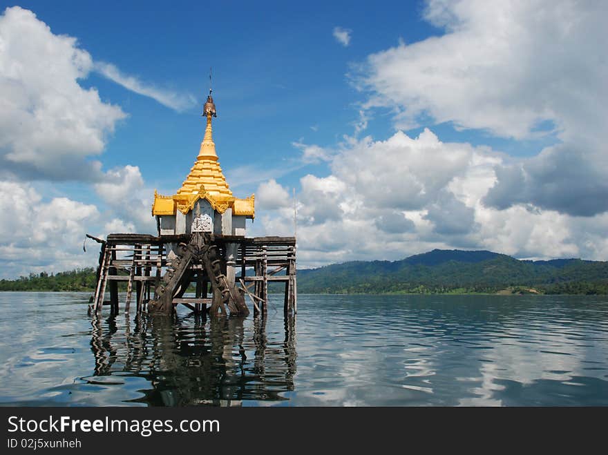 Temple pavillion