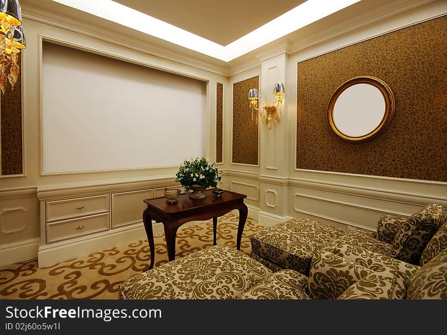 This is a newly renovated room, the residents. This is a newly renovated room, the residents