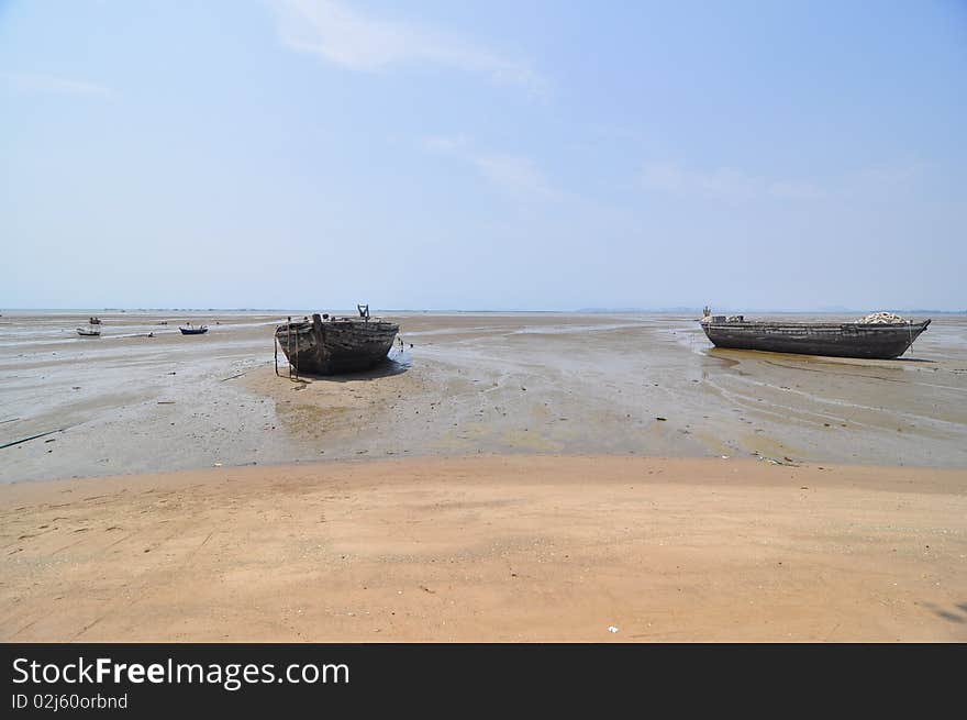 Boat On Beach