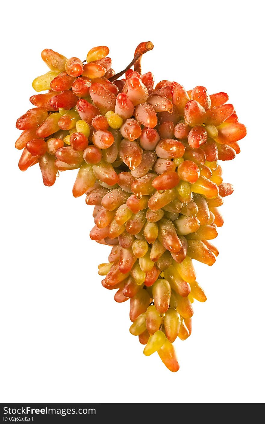 Bunch of ripe grapes