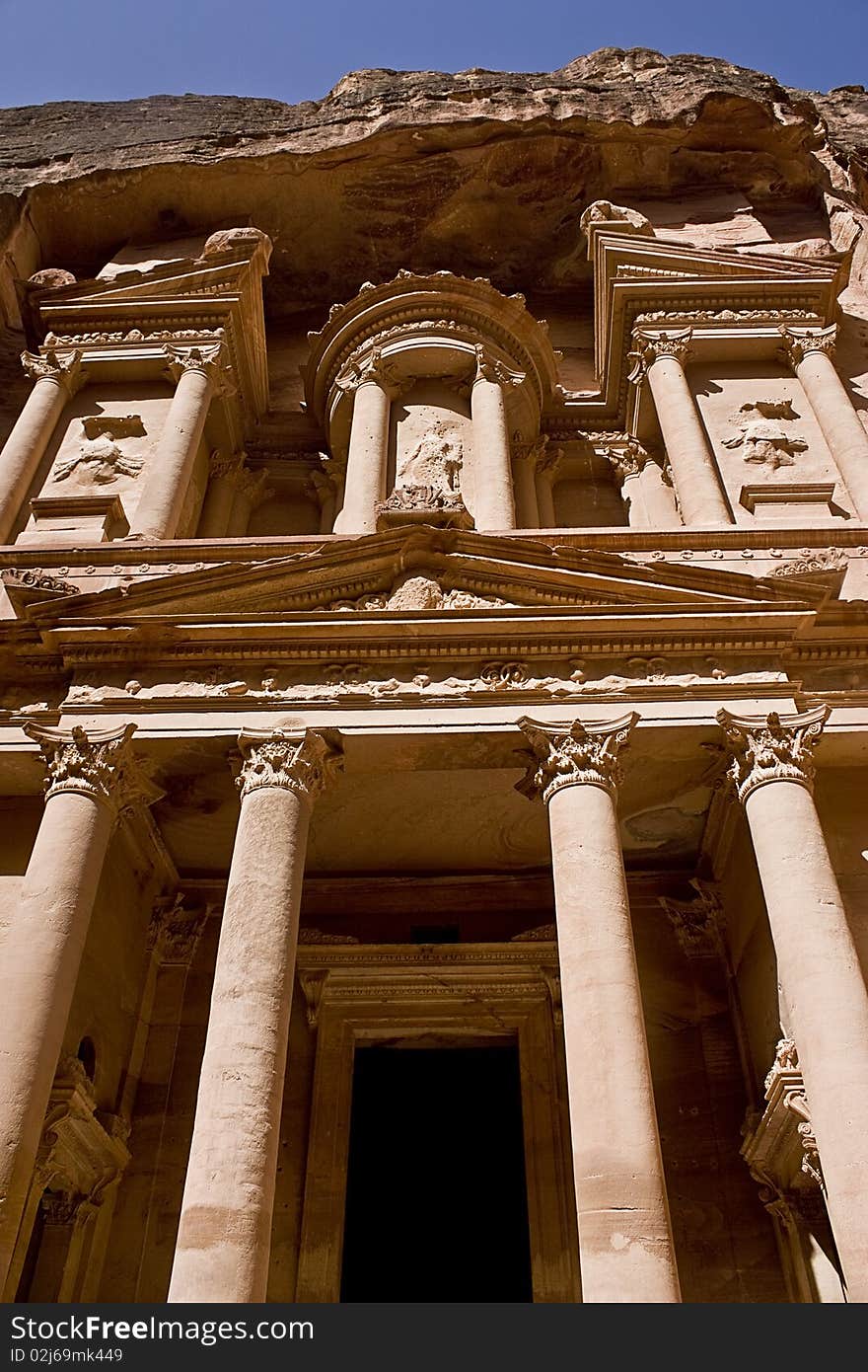 Petra Monastery - Front View