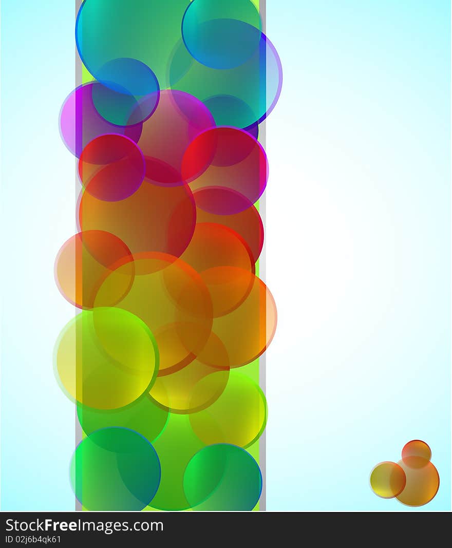 Colorful abstract background for presentations