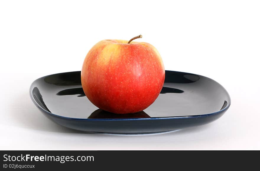 Still life with fruits on a saucer