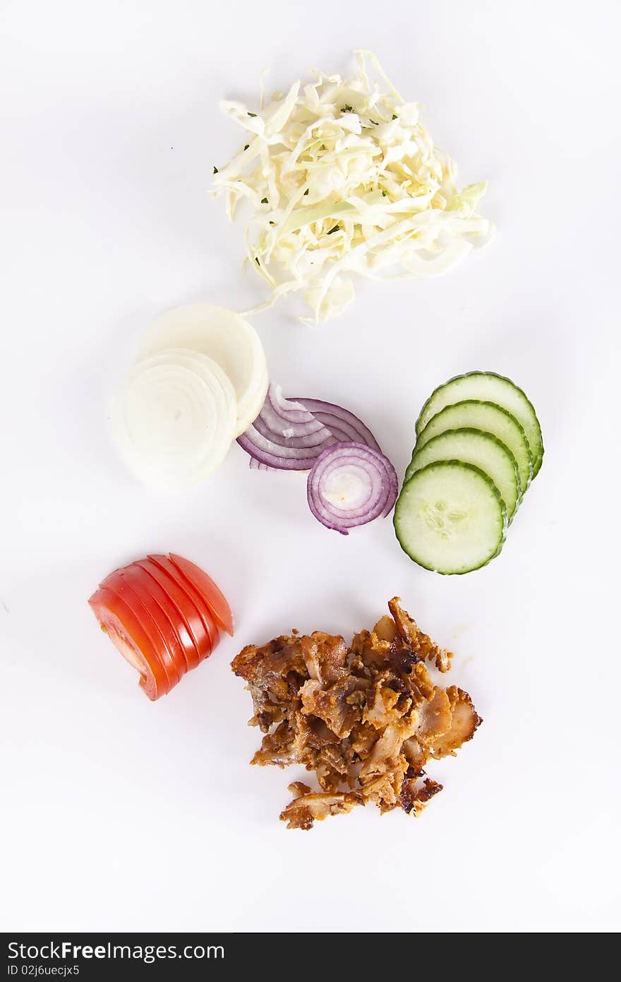 Ingredients For A Donner Kebab