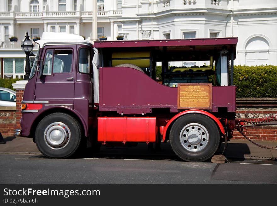 Generator on lorry previously used at Heathrow airport. Generator on lorry previously used at Heathrow airport