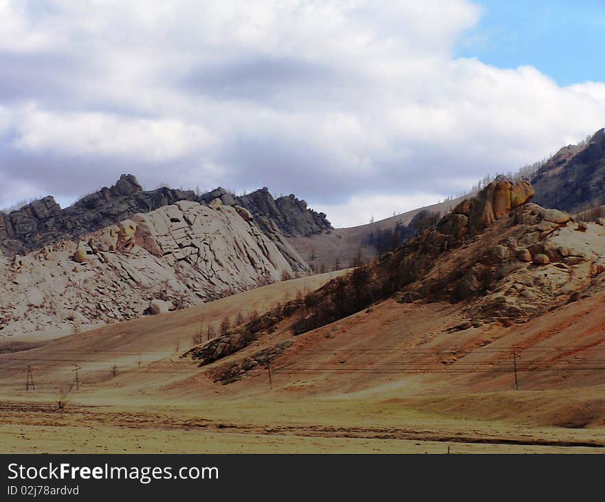 Mongolian countryside