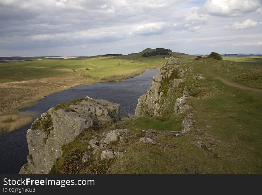 Crag Lough was probably first discovered in 1907 by Marcus Beresford Heywood.The crag, which is dolerite and forms part of the Whin Sill, is impressively situated above the Lough and is the largest and most extensive crag in the county. Crag Lough was probably first discovered in 1907 by Marcus Beresford Heywood.The crag, which is dolerite and forms part of the Whin Sill, is impressively situated above the Lough and is the largest and most extensive crag in the county