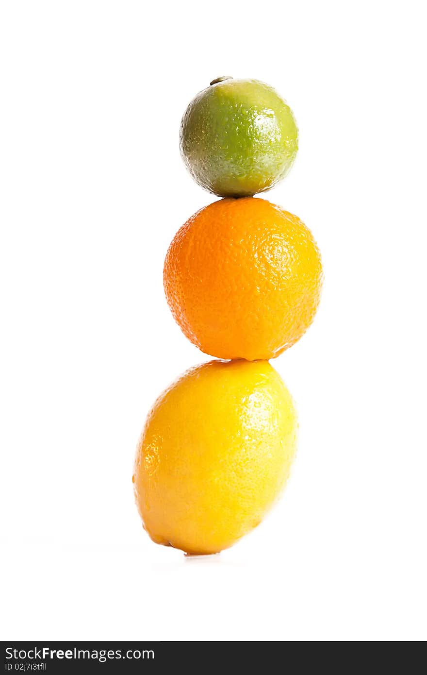 Lime, Lemon and Orange