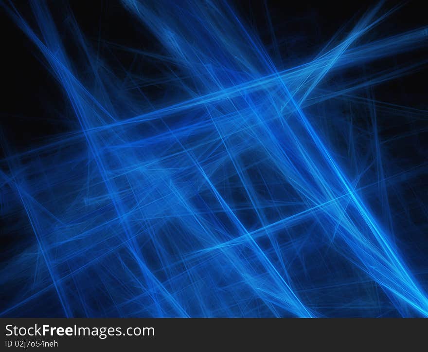 Digital illustration of a blue futuristic abstract background. Digital illustration of a blue futuristic abstract background.