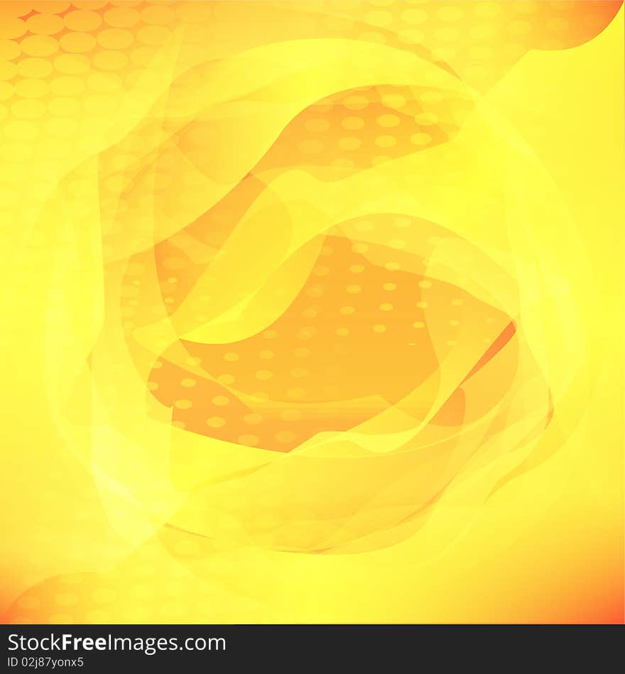 Orange Flame Background For Your Design. Orange Flame Background For Your Design