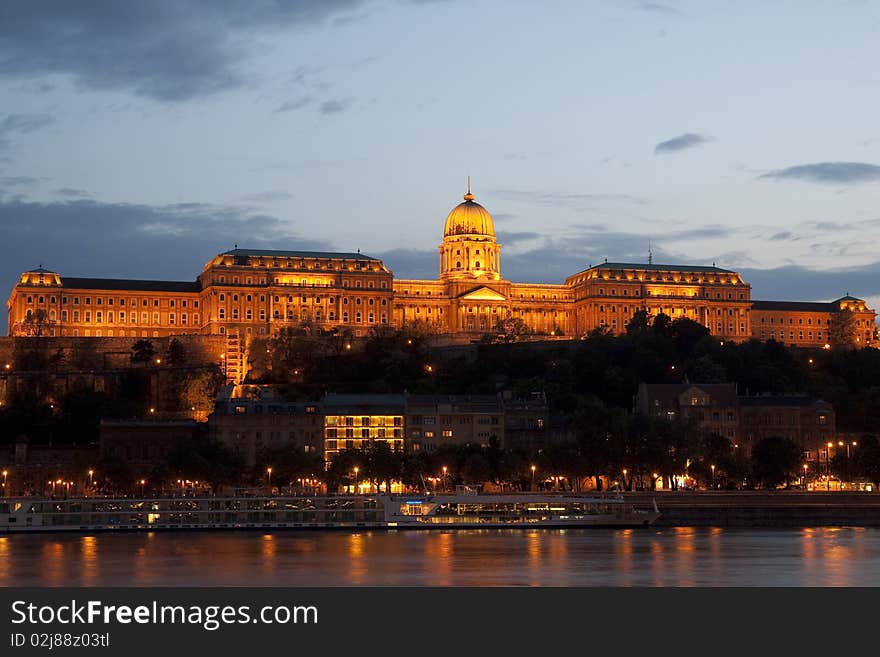 Royal palace of budapest