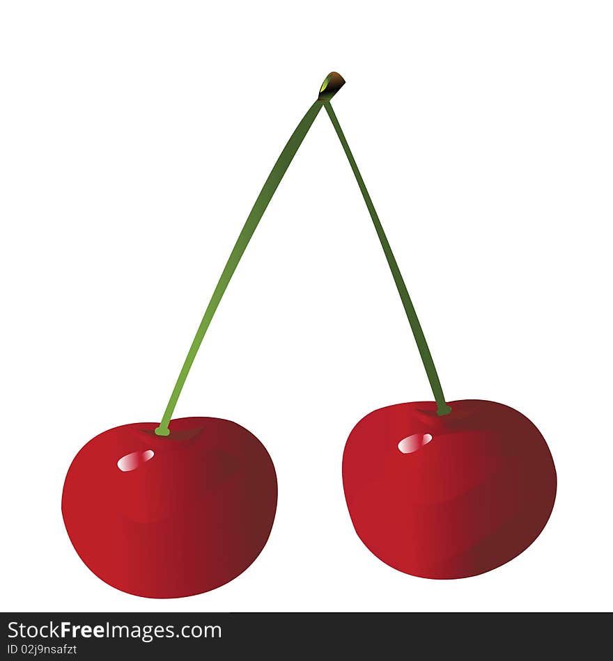 Two cherries