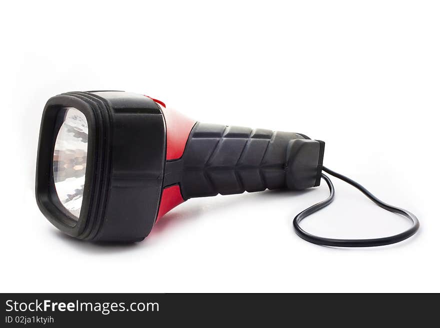 Flashlight isolated