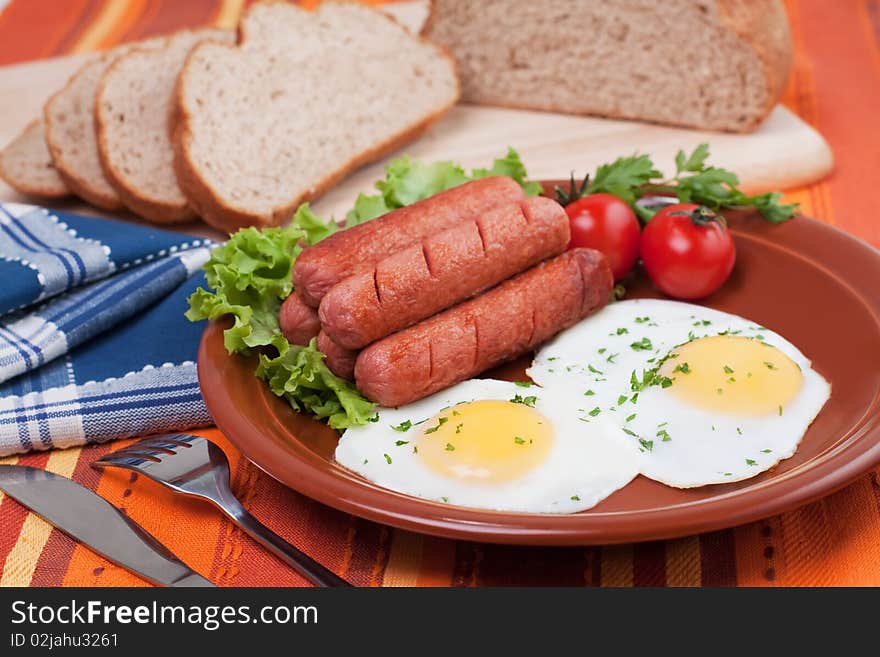 Eggs And Sausages