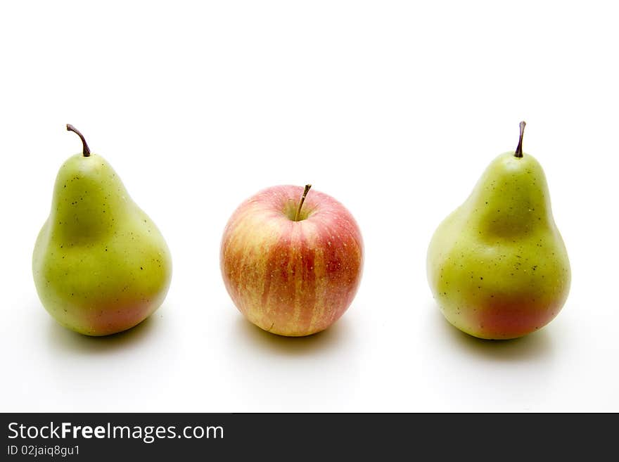 Pears and apple for the health