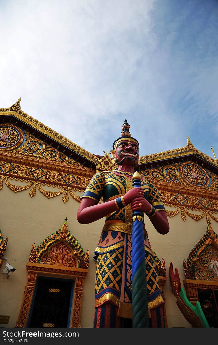 Statue at Temple