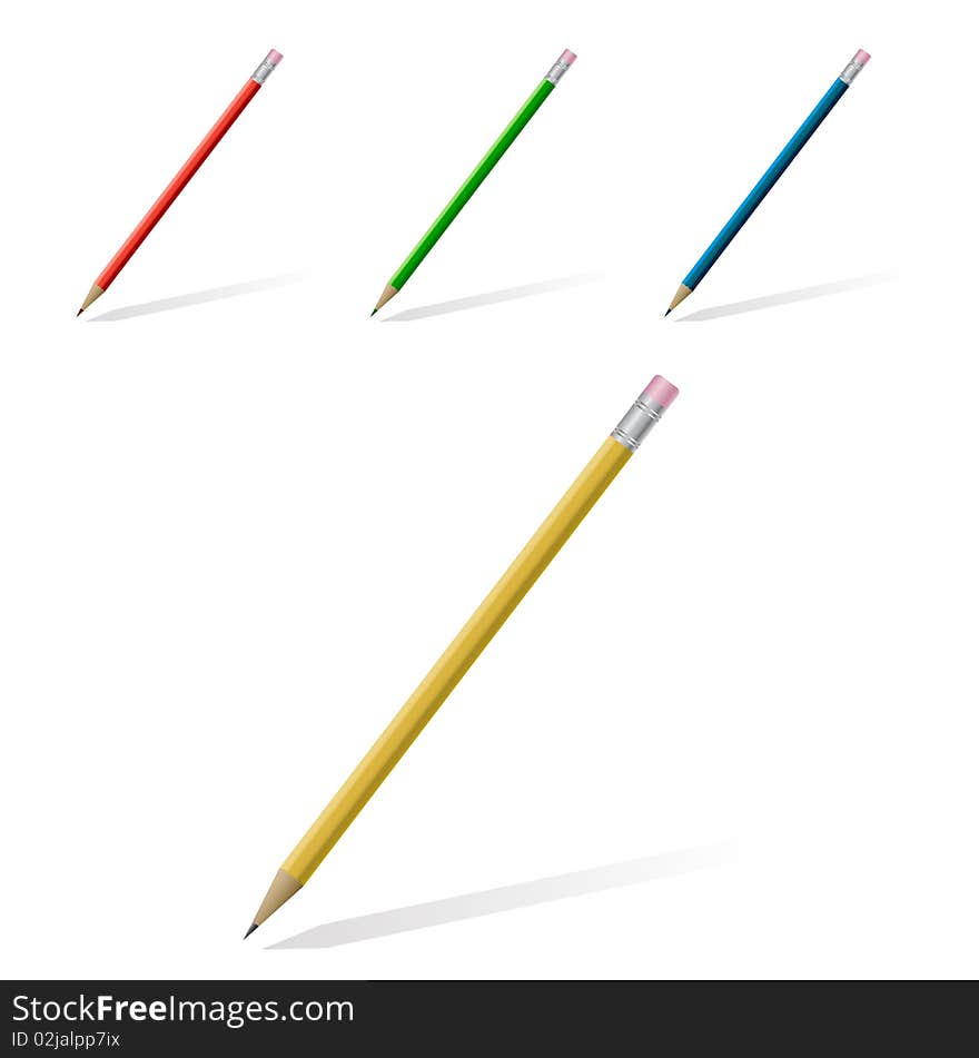 Vector pencils set