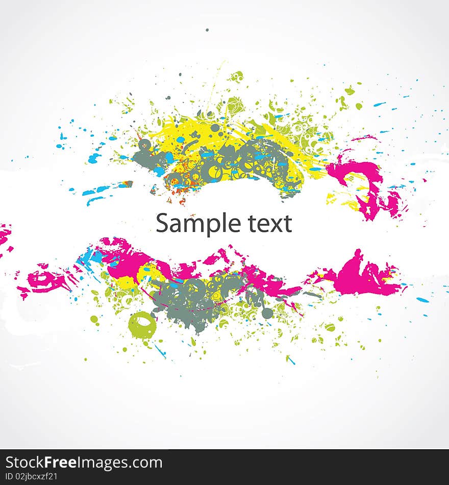 Abstract colorful composition background. Vector. Abstract colorful composition background. Vector.