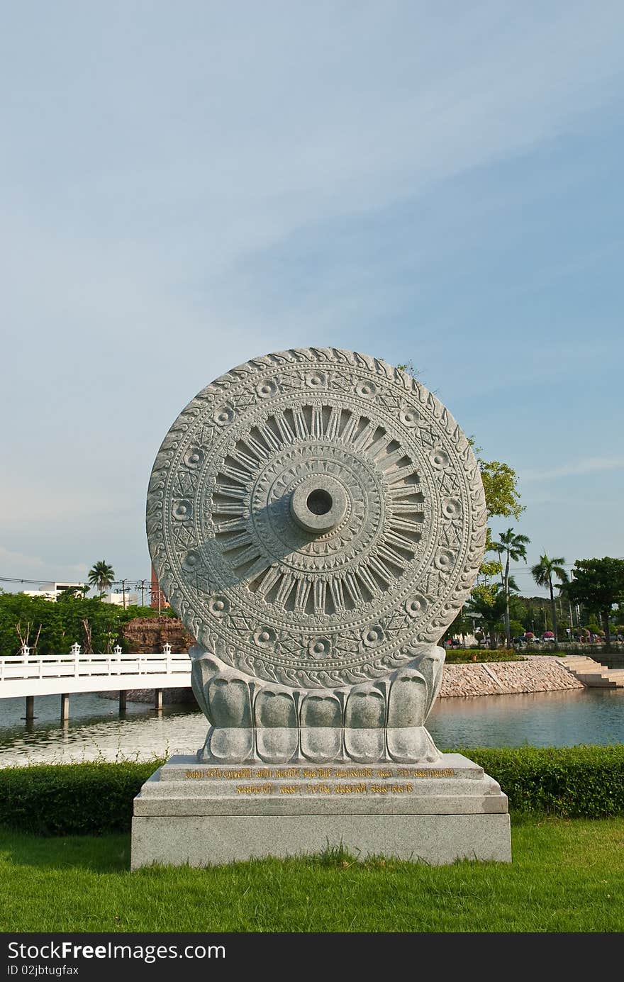 Symbol of buddhism in thailand